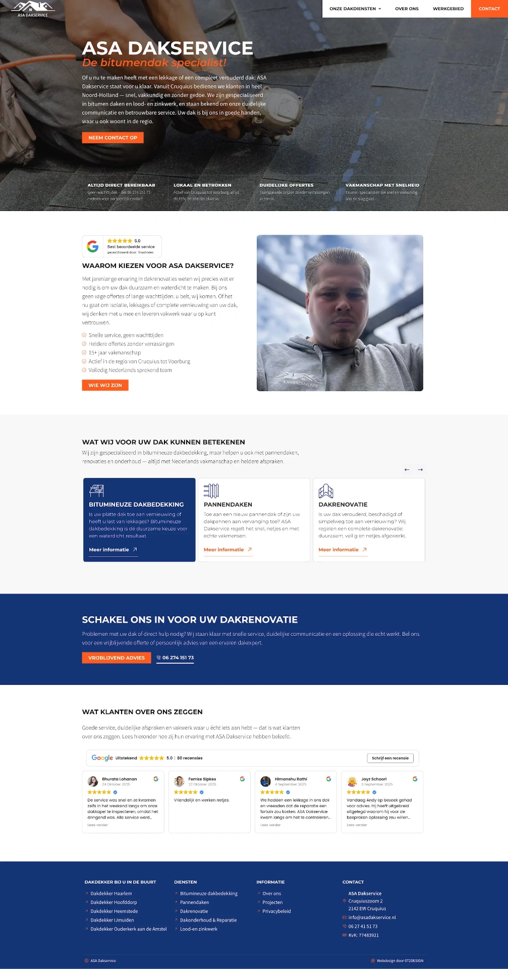 Website ASA Dakservice