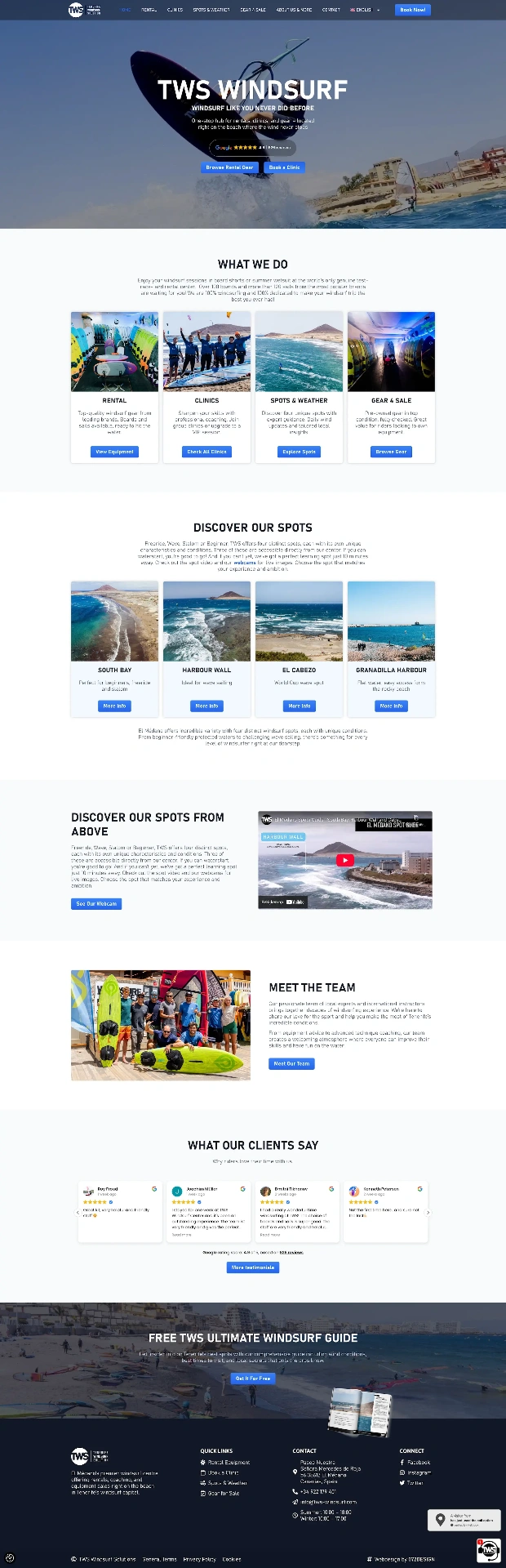 Website TWS Windsurf
